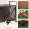 Gowoodhut PET53 Dog Crate, Wooden Dog Kennel Furniture with Cushion - Image 3