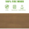 Gowoodhut GF25 Outdoor 2-Tier Wood Raised Garden Bed, Firwood Planter Box for Vegetables, Herbs, and Flowers. Easy to Assemble - Image 4