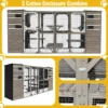 Gowoodhut CAT17 Catio Cat Enclosures Outdoor Wooden Weatherproof Cat House, Indoor Compatible - Image 4