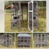 Gowoodhut PET15 Catio Cat Enclosures Outdoor Wooden Weatherproof Cat House with Multi Platforms - Image 6