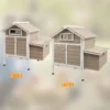 Gowoodhut PET26 Chicken Coop Chicken House Outdoor with Removable Trays - Image 5